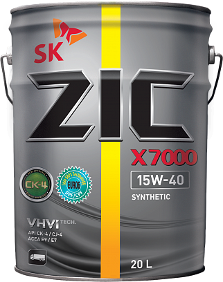 ZIC X7000  CK-4 15W-40